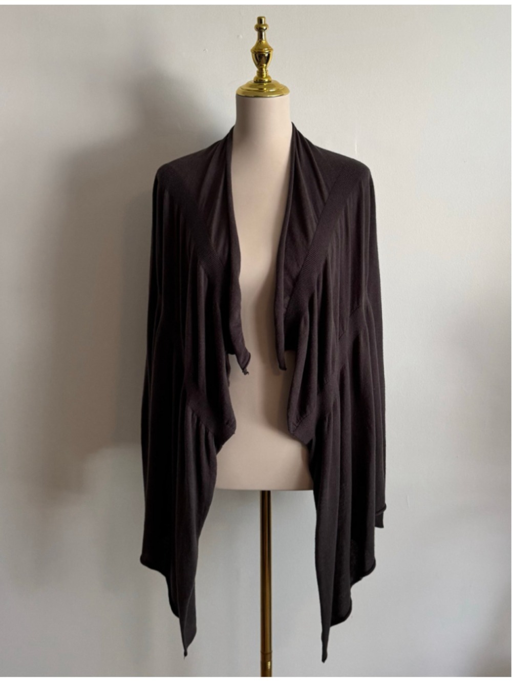 Women's ISDA & CO Brown Cardigan XS